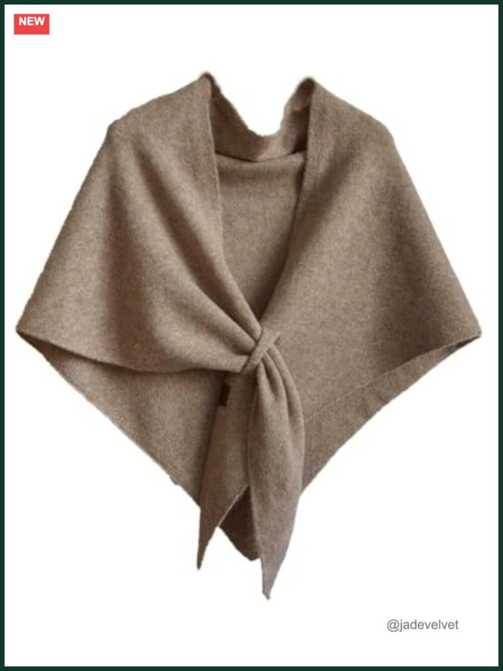 Wool Cashmere Knitted Pashmina Shawl Wrap Cardigan Cape Shoulder Sweater Scarf